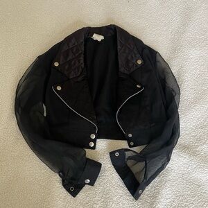 Vintage Flamingo Bomber Jacket